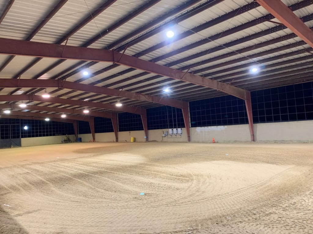 Covered Horse Arena