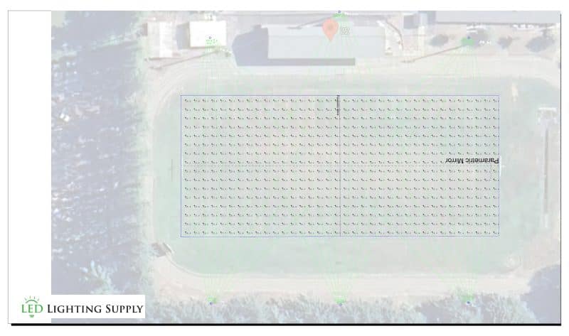 Football Field Lighting Plan 2