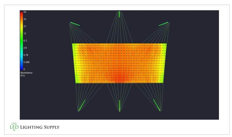 Football Field Lighting Plan 3