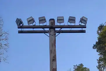 Wood Light Poles