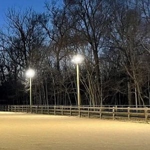 Light Poles for Horse Arenas