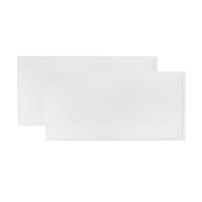 25 / 30 / 40 Watt Adjustable 2X4 LED Backlit Panel Light 2 Pack