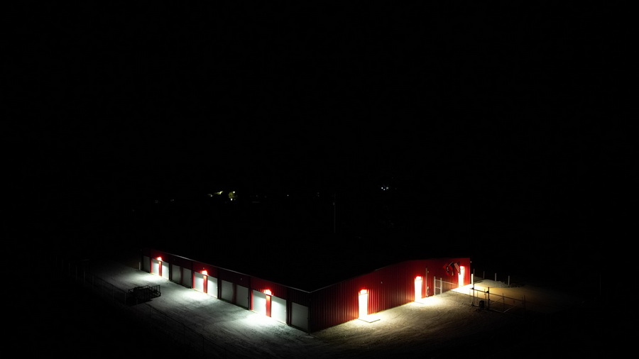 LED Lighting Supply Wall Packs mounted to building