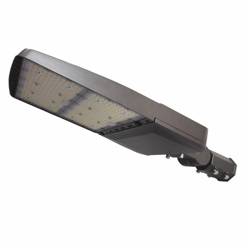 170 / 200 / 220 / 240 Watt or 240 / 260 / 280 / 310 Watt Adjustable LED Shoebox Slipfitter