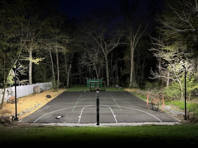 Mllg Led Sbho2 150 50 sport Court Installation