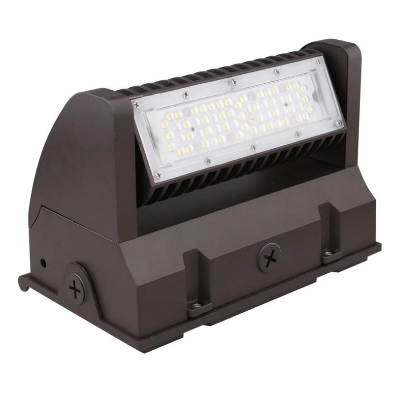 40 Watt LED Wall Pack Rotatable Head