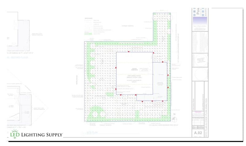 Perimeter Security Lighting Plan 2