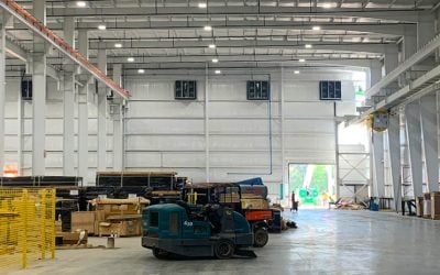Warehouse Lighting Upgrade Results in Energy Savings Improvement of 73%
