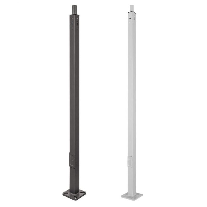 White Bronze Poles