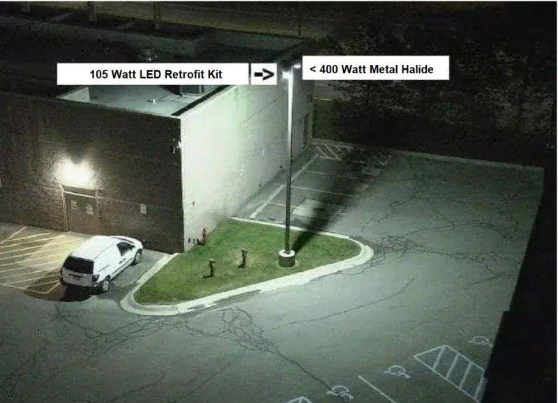 Retrofitting Metal Halide To LED